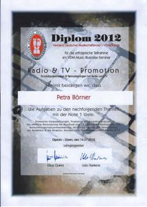 Diplom Radio&TV-Promotion